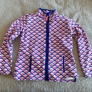 Vineyard Vines GIRLS (children’s) LARGE full-zip pullover
